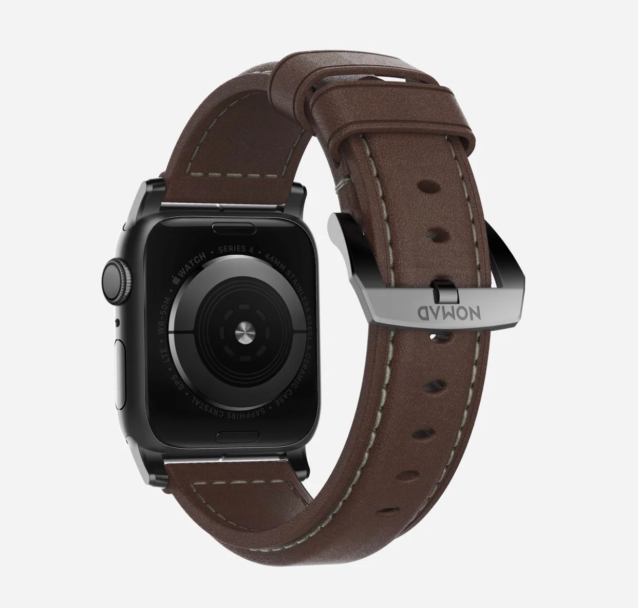 Traditional Leather Apple Watch Strap - Image 3