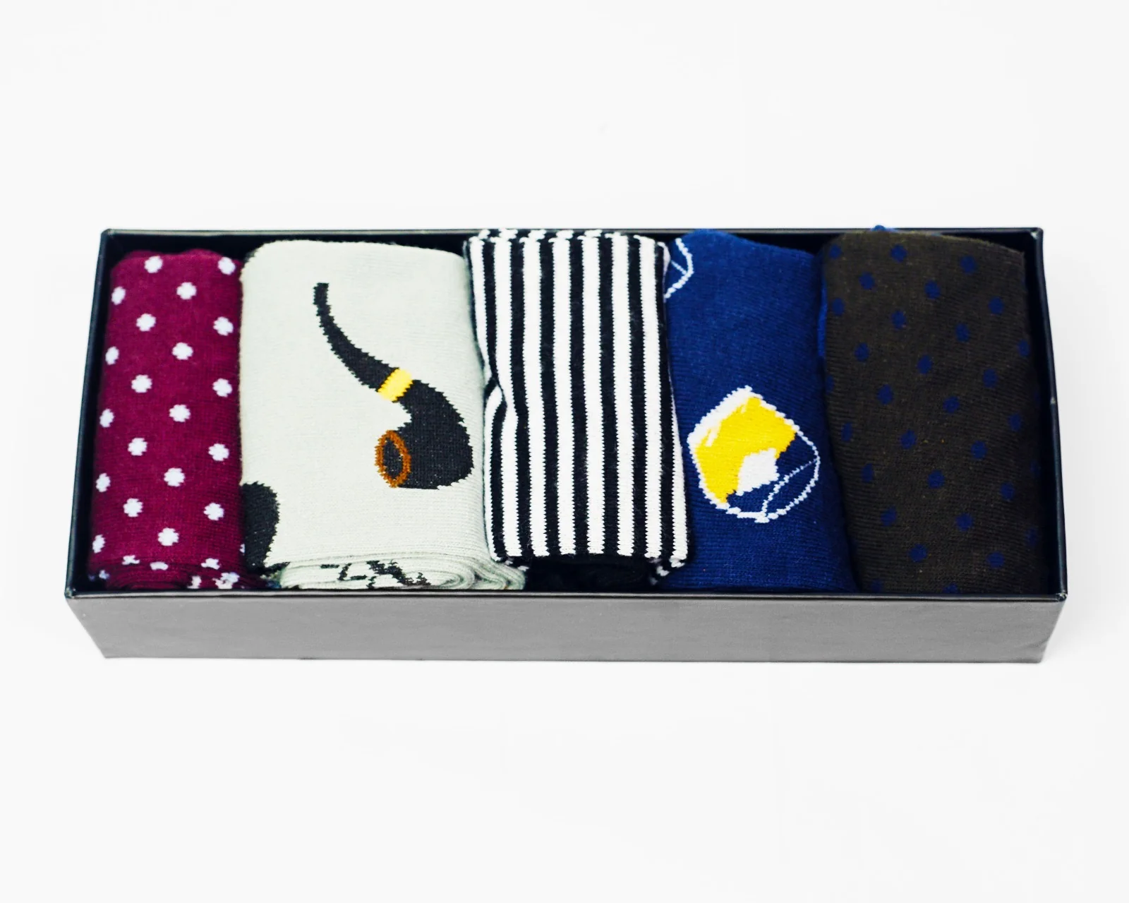 Vintage Gentlemen 5 Pair Pack Of Socks - Image 5
