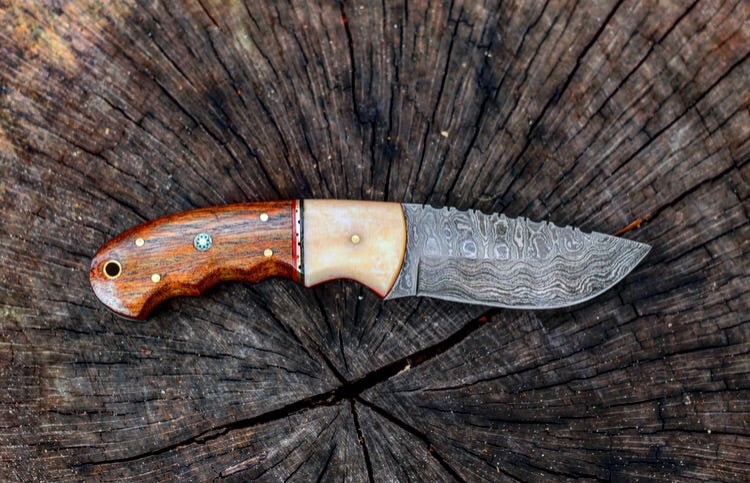 Walnut Fixed Blade- VG22 - Image 7